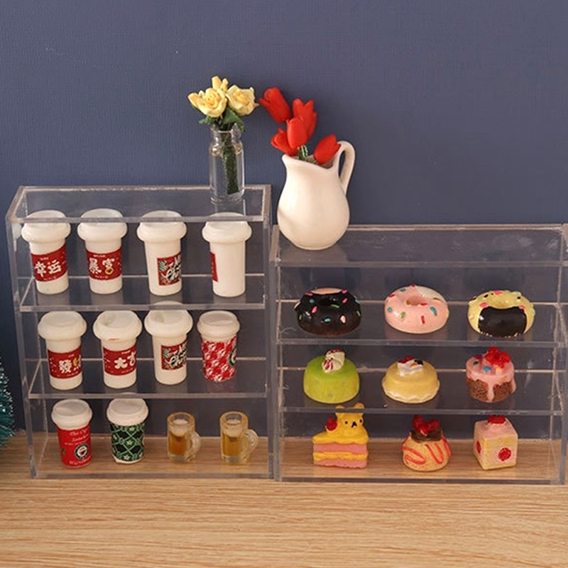 1Pc 1:12 Dollhouse Miniature M - Kitchen Appliances Organizer ulasan dan harga