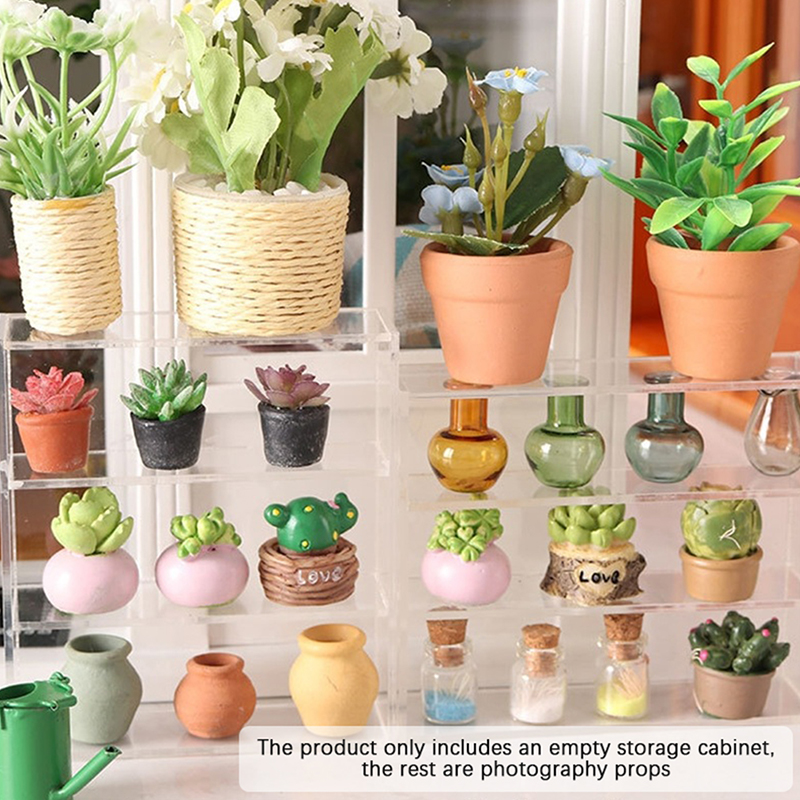 1Pc 1:12 Dollhouse Miniature M - Kitchen Appliances Organizer ulasan dan harga