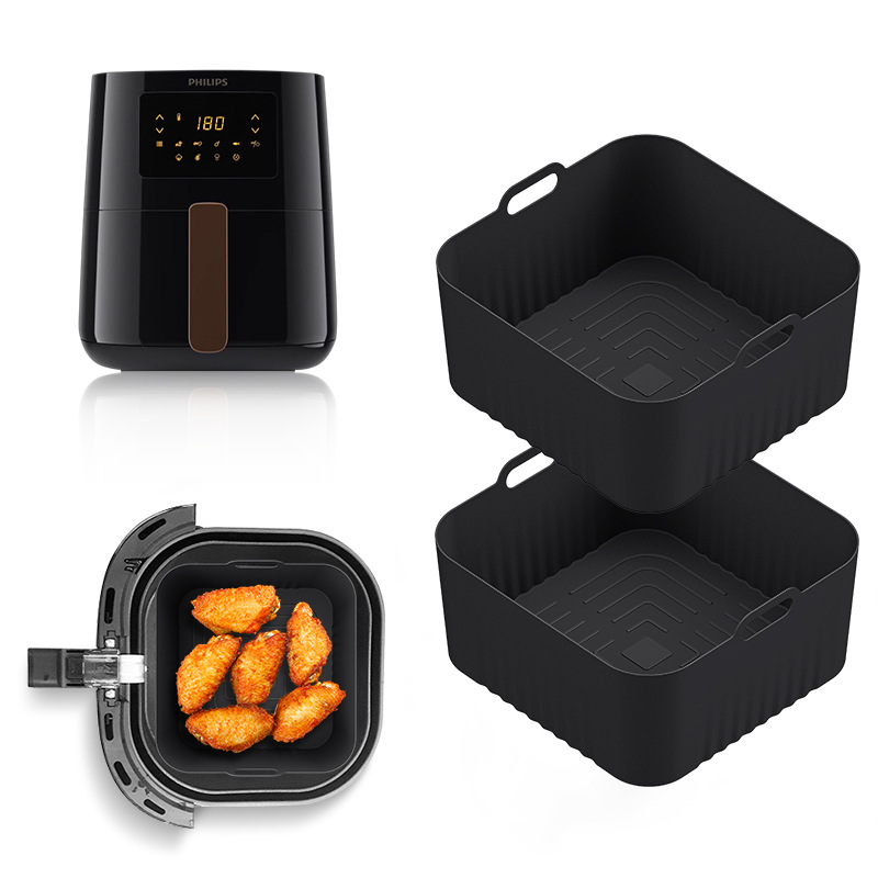 17cm Silicone Air Fryer Mould  - Air Fryer 5L Digital ulasan dan harga