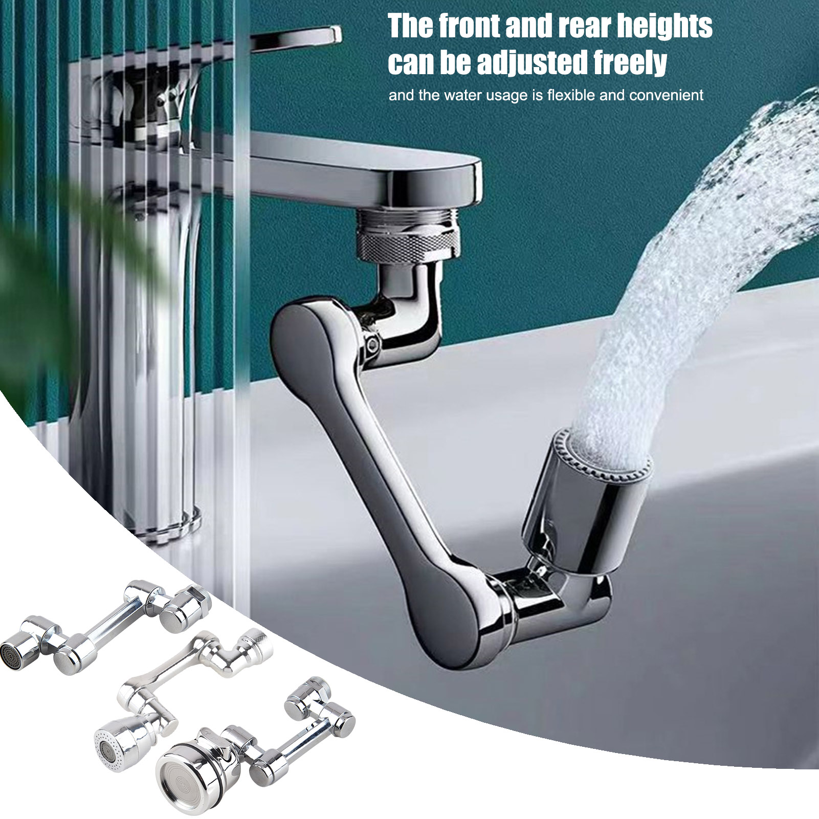 1080 Rotatable Faucet Spray He - Kitchen Appliances Offers ulasan dan harga
