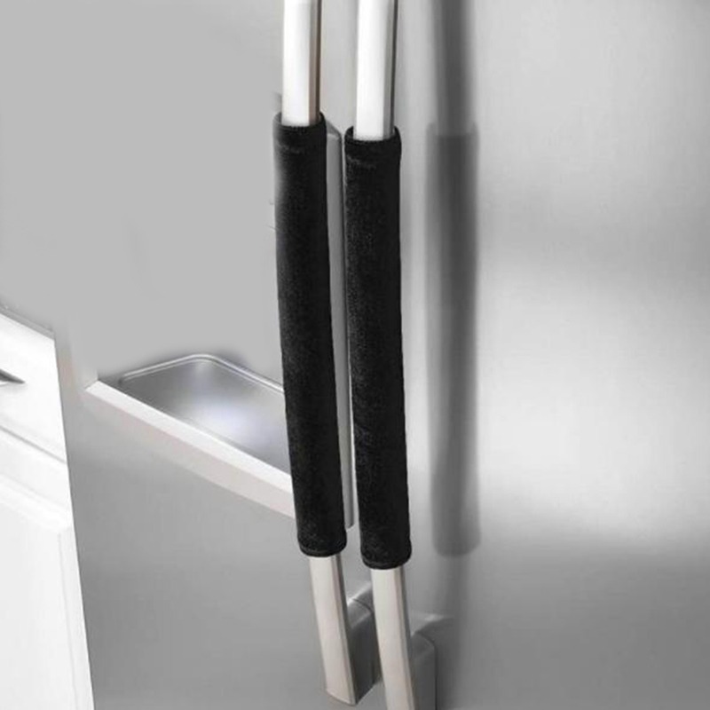 2Pcs/Set  Refrigerator Door Ha - Kitchen Appliances With Red Knobs ulasan dan harga