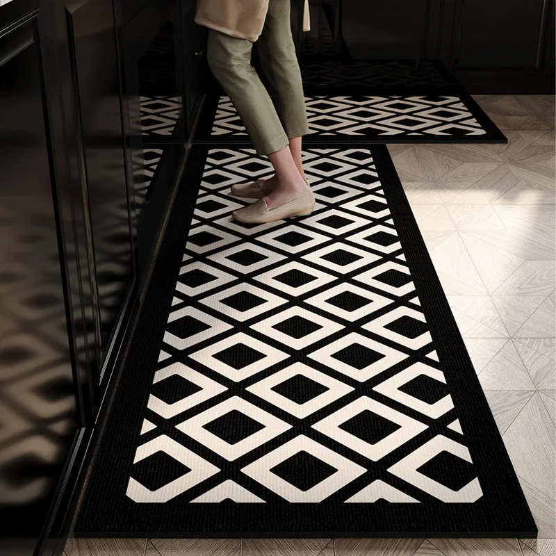 VIKAMA 2 Pcs Kitchen Rug Set N - Kitchen Appliances White ulasan dan harga