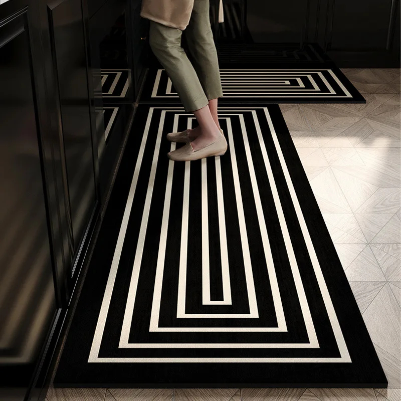 VIKAMA 2 Pcs Kitchen Rug Set N - Kitchen Appliances White ulasan dan harga