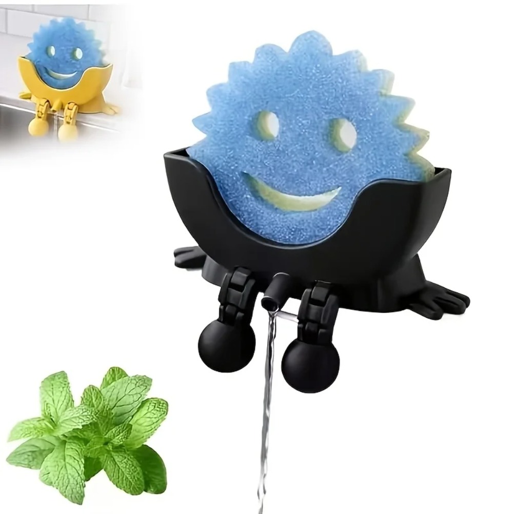 Drainable Soap & Sponge Holder - Kitchen Appliances Organizer ulasan dan harga