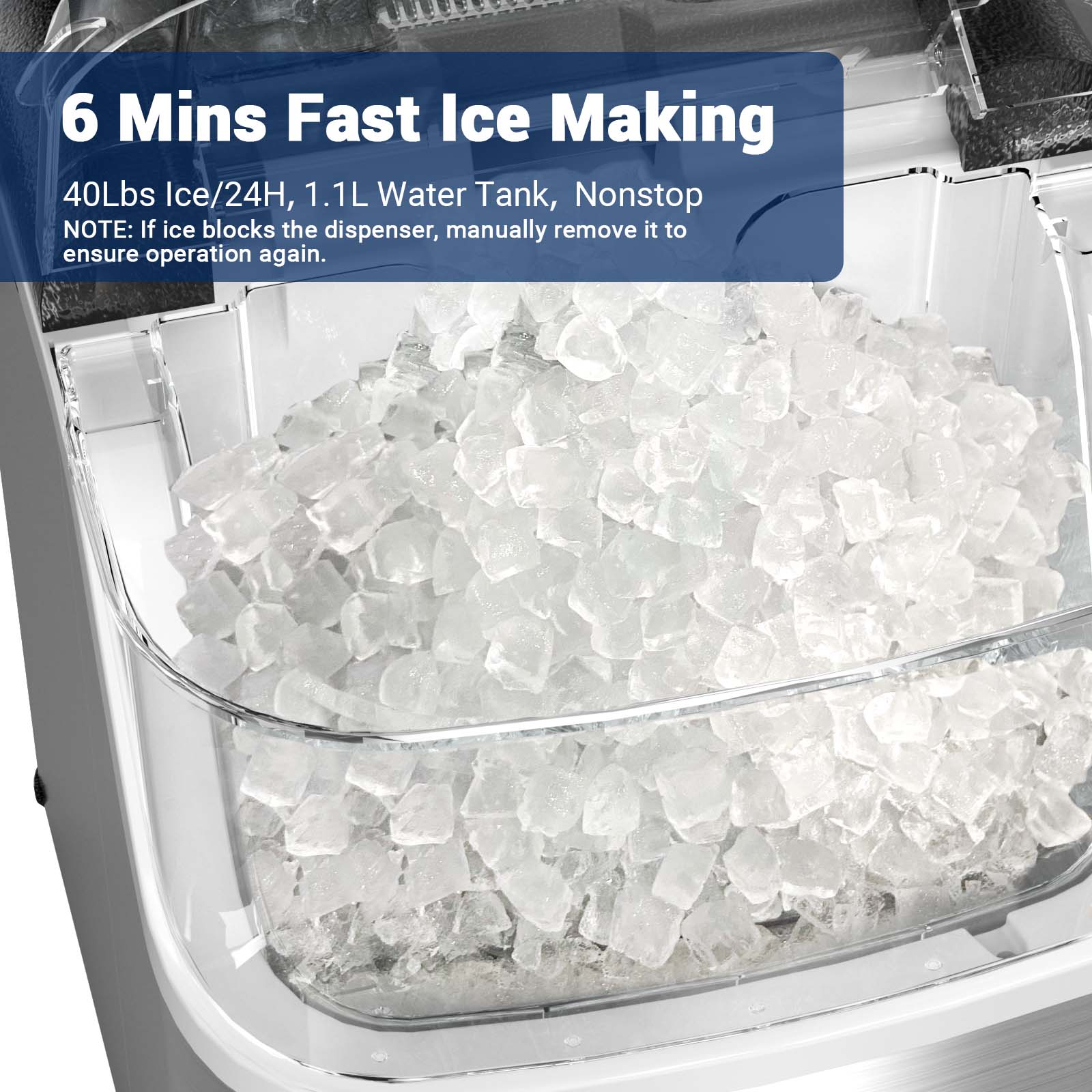 Nugget ice Maker countertop, S - Kitchen Appliances For Home ulasan dan harga