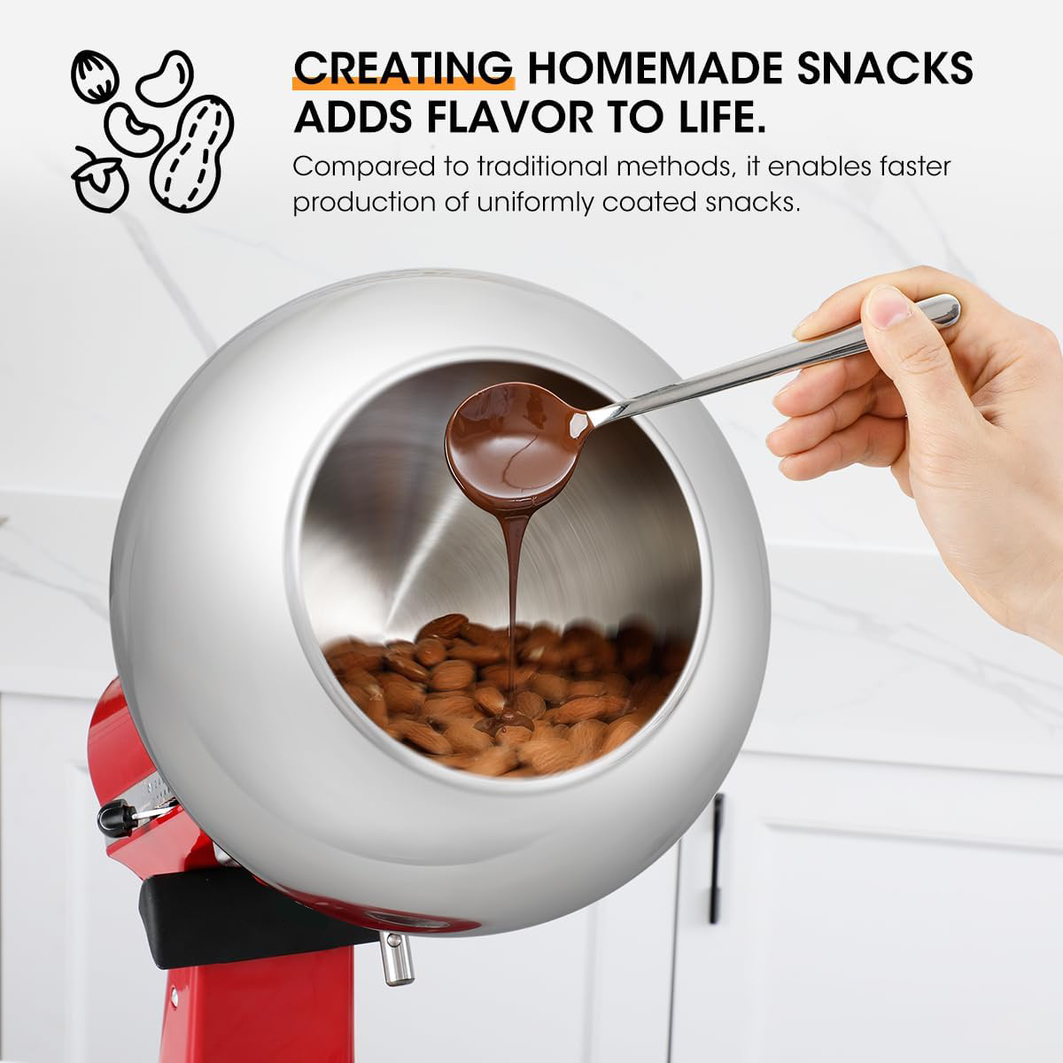 Chocolate Coating Machine Atta - Kitchen Appliances Germany ulasan dan harga