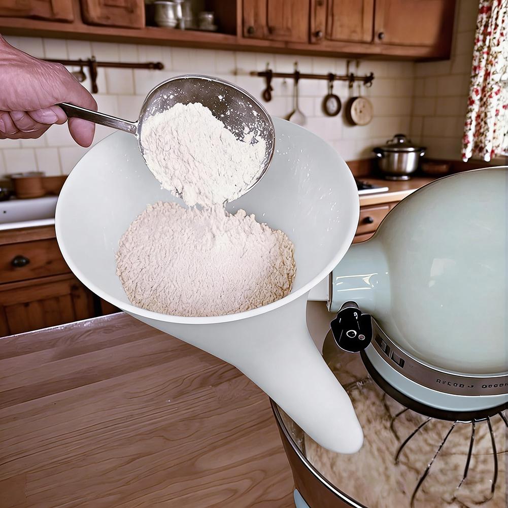 Spill Proof Flour Funnel for 5 - Kitchen Appliances Germany ulasan dan harga