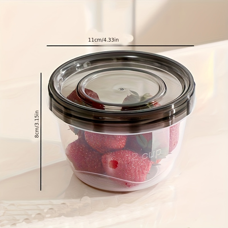 2 Transparent Sealed Food Stor - Kitchen Appliances Organizer ulasan dan harga