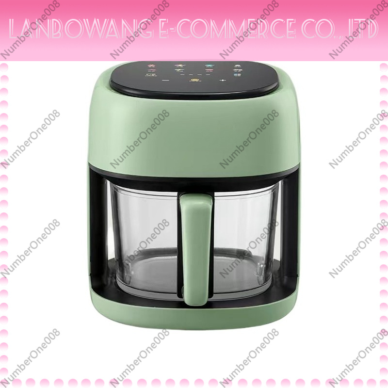 Large Capacity Glass Visible A - Air Fryer 5L Digital ulasan dan harga