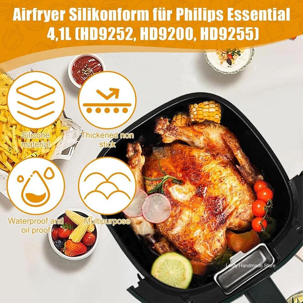 17cm Silicone Air Fryer Mould  - Air Fryer 5L Digital ulasan dan harga