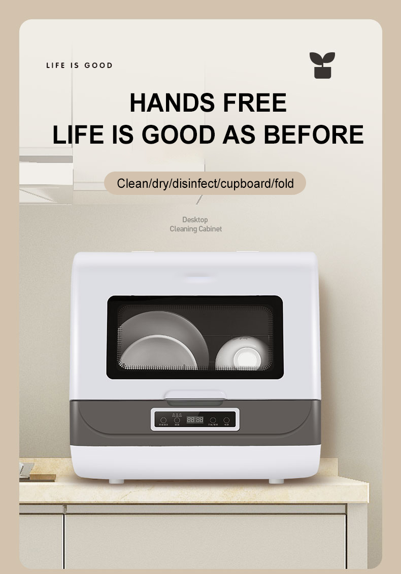 Portable Mini Countertop Dishw - Kitchen Appliances For Home ulasan dan harga