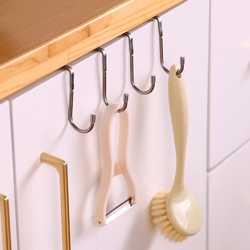 5PC 304 Stainless Steel Hook F - Kitchen Appliances Organizer ulasan dan harga