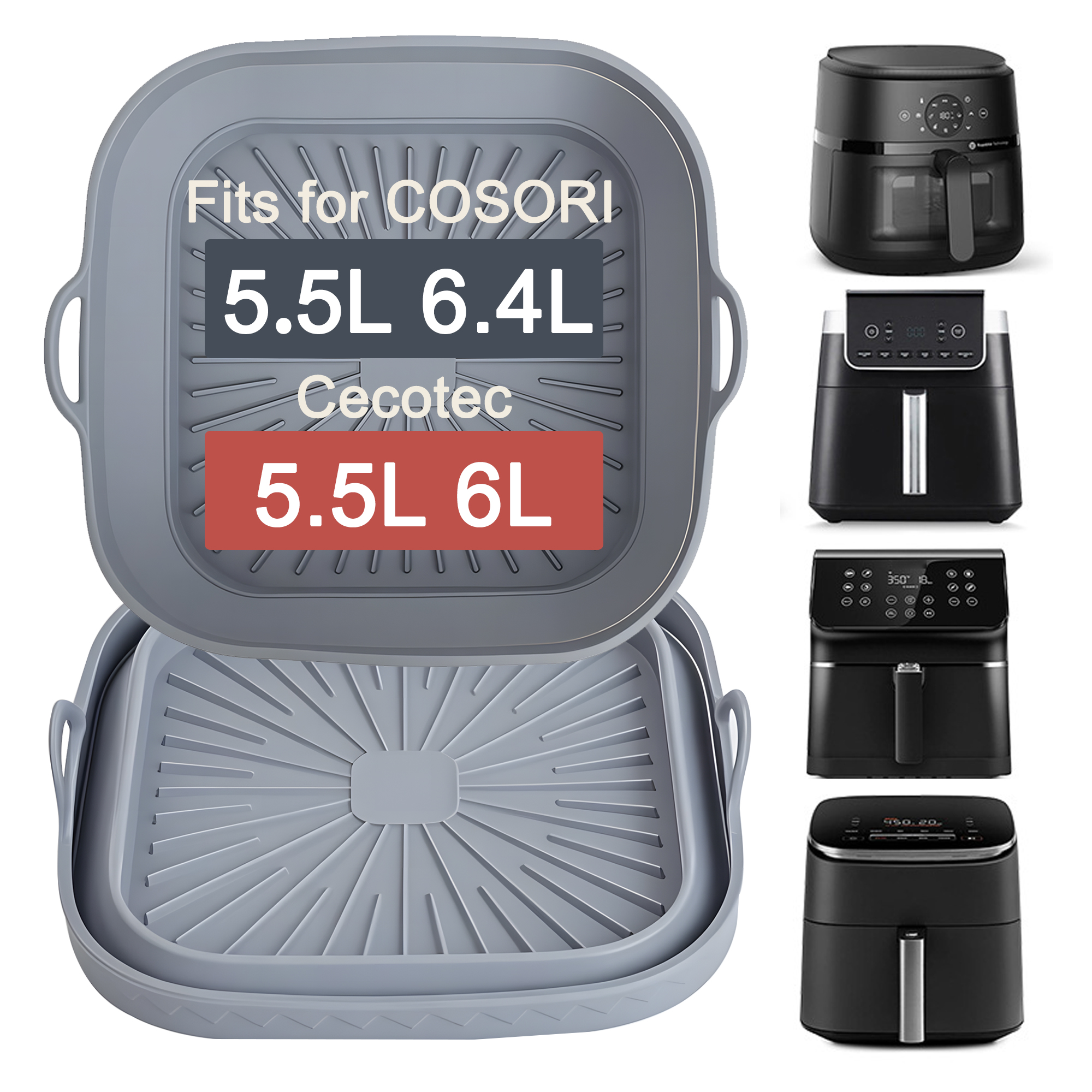 Air Fryer Accessories for COSO - Air Fryer 5L Digital ulasan dan harga
