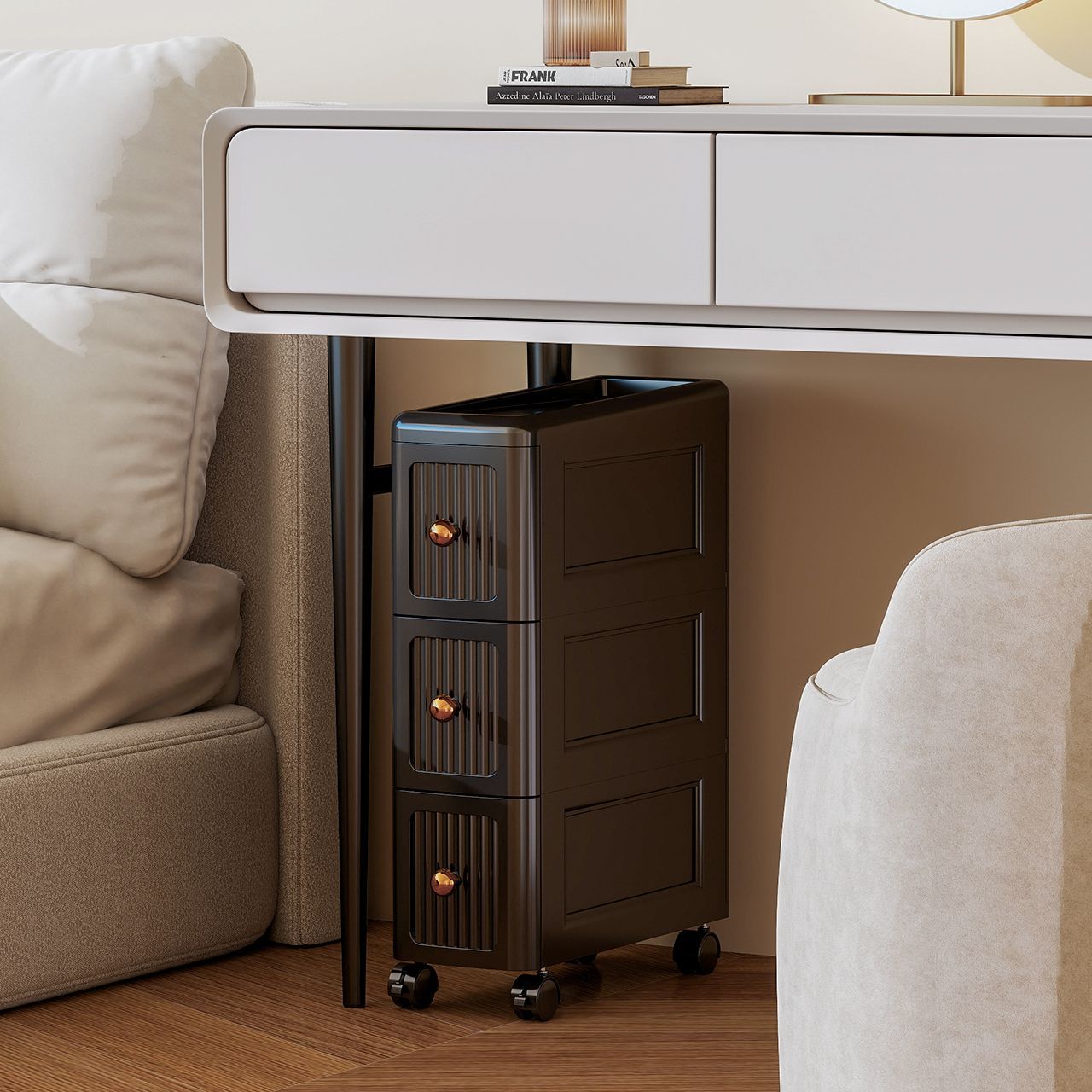 15CM Narrow Gap Drawer Storage - Kitchen Appliances Organizer ulasan dan harga