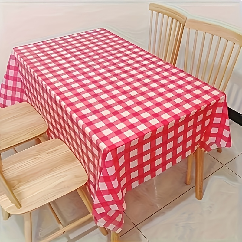 1/3/5Pcs Red and White Checker - Kitchen Appliances White ulasan dan harga