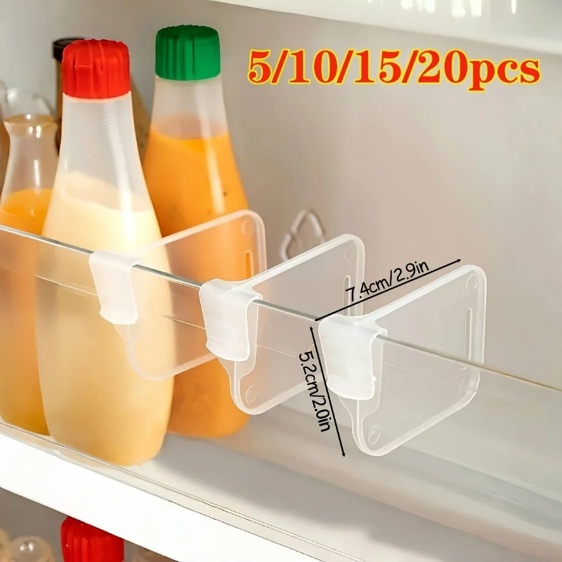 5 10 15 20PCS Sturdy Clear Ref - Kitchen Appliances Organizer ulasan dan harga