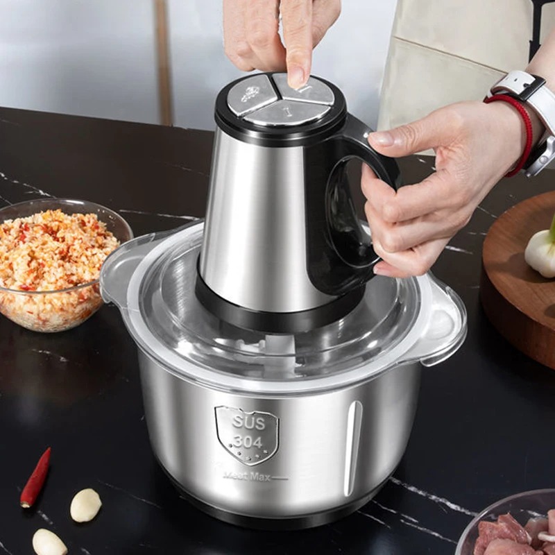 304 Stainless Steel Meat Grind - Food Processor Large ulasan dan harga
