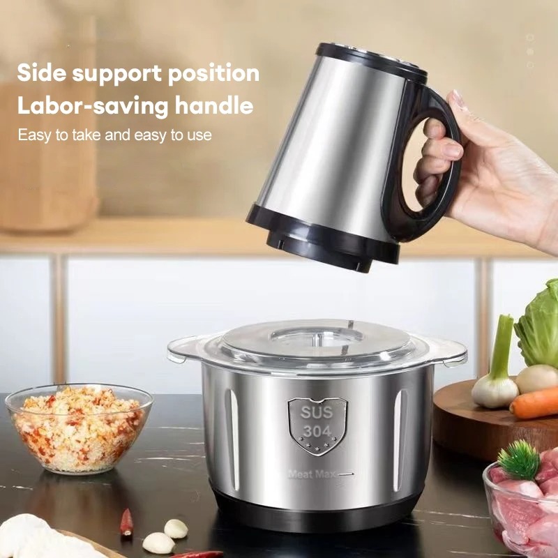 304 Stainless Steel Meat Grind - Food Processor Large ulasan dan harga