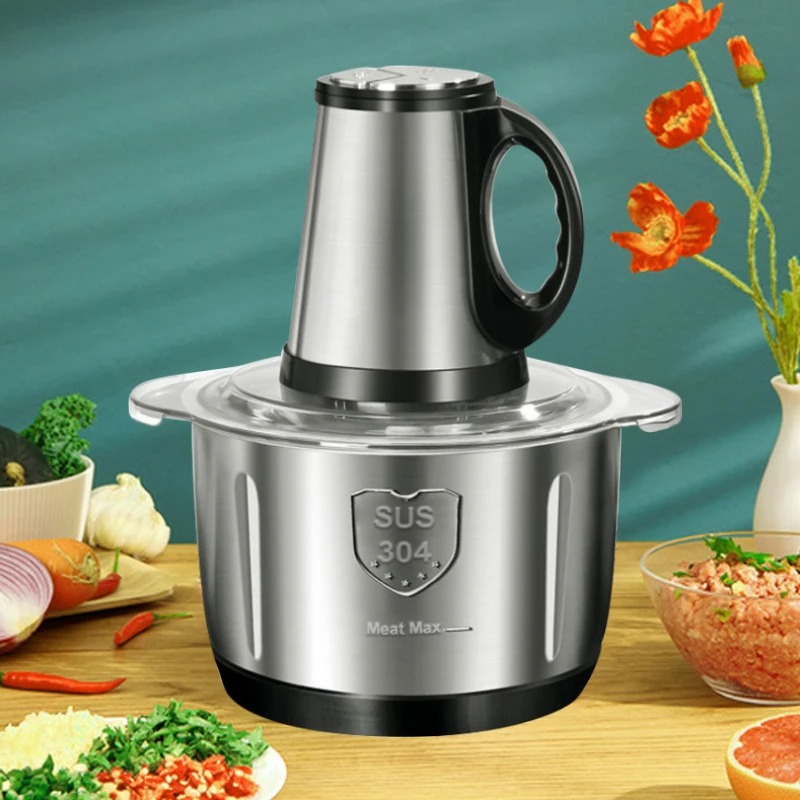 304 Stainless Steel Meat Grind - Food Processor Large ulasan dan harga