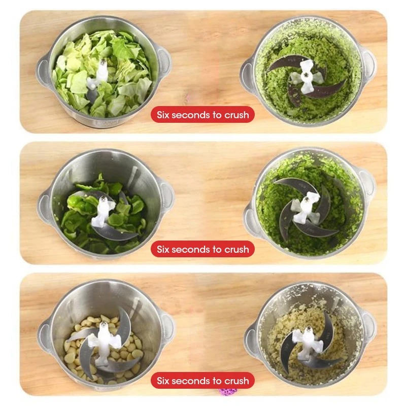 304 Stainless Steel Meat Grind - Food Processor Large ulasan dan harga
