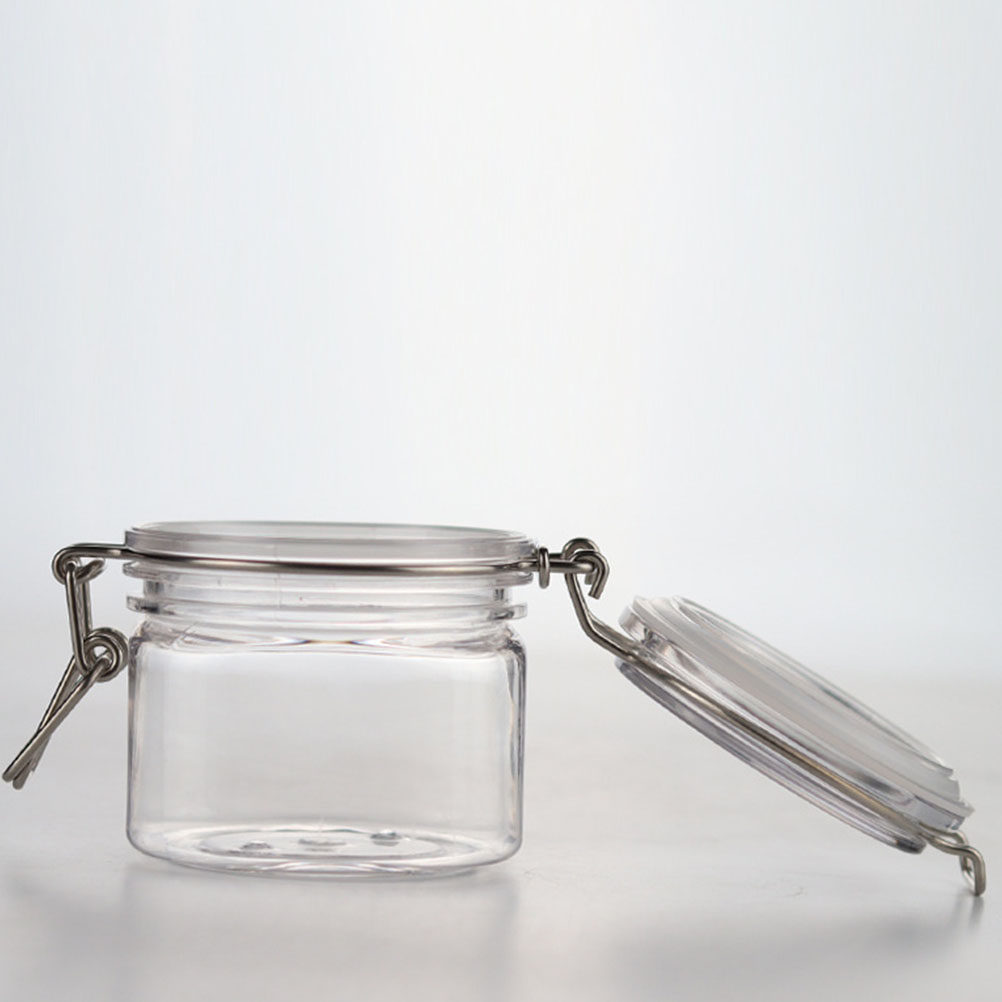 2Pcs Sealed Storage Jars Trans - Kitchen Appliances Organizer ulasan dan harga