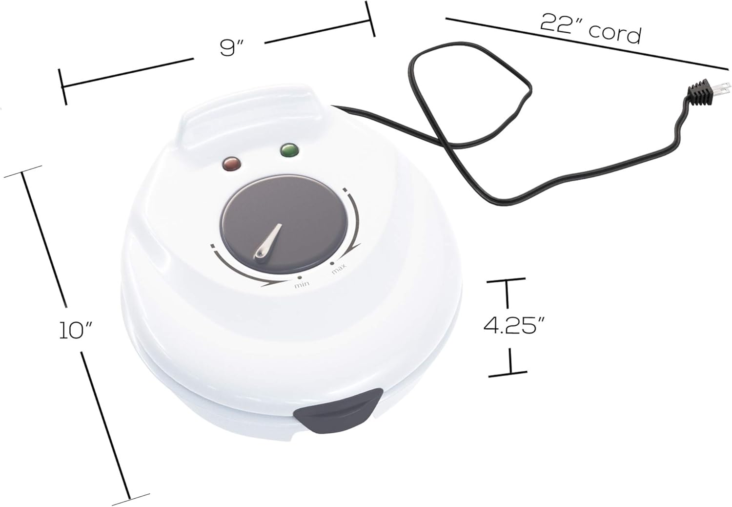 Electric Waffle Cone Maker wit - Kitchen Appliances White ulasan dan harga