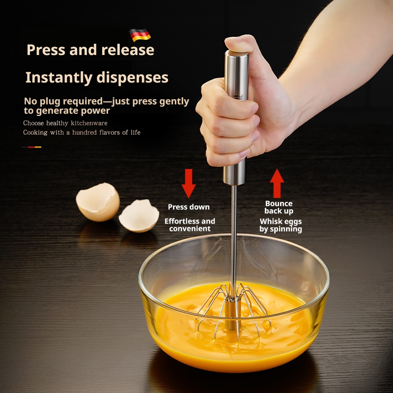 Stainless Steel Egg Beater Dur - Kitchen Appliances Germany ulasan dan harga