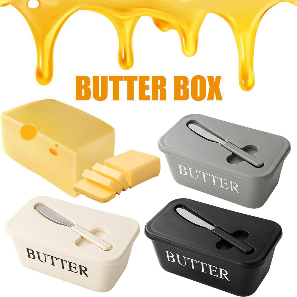 PP Butter Dish with Lid & Spre - Kitchen Appliances Organizer ulasan dan harga