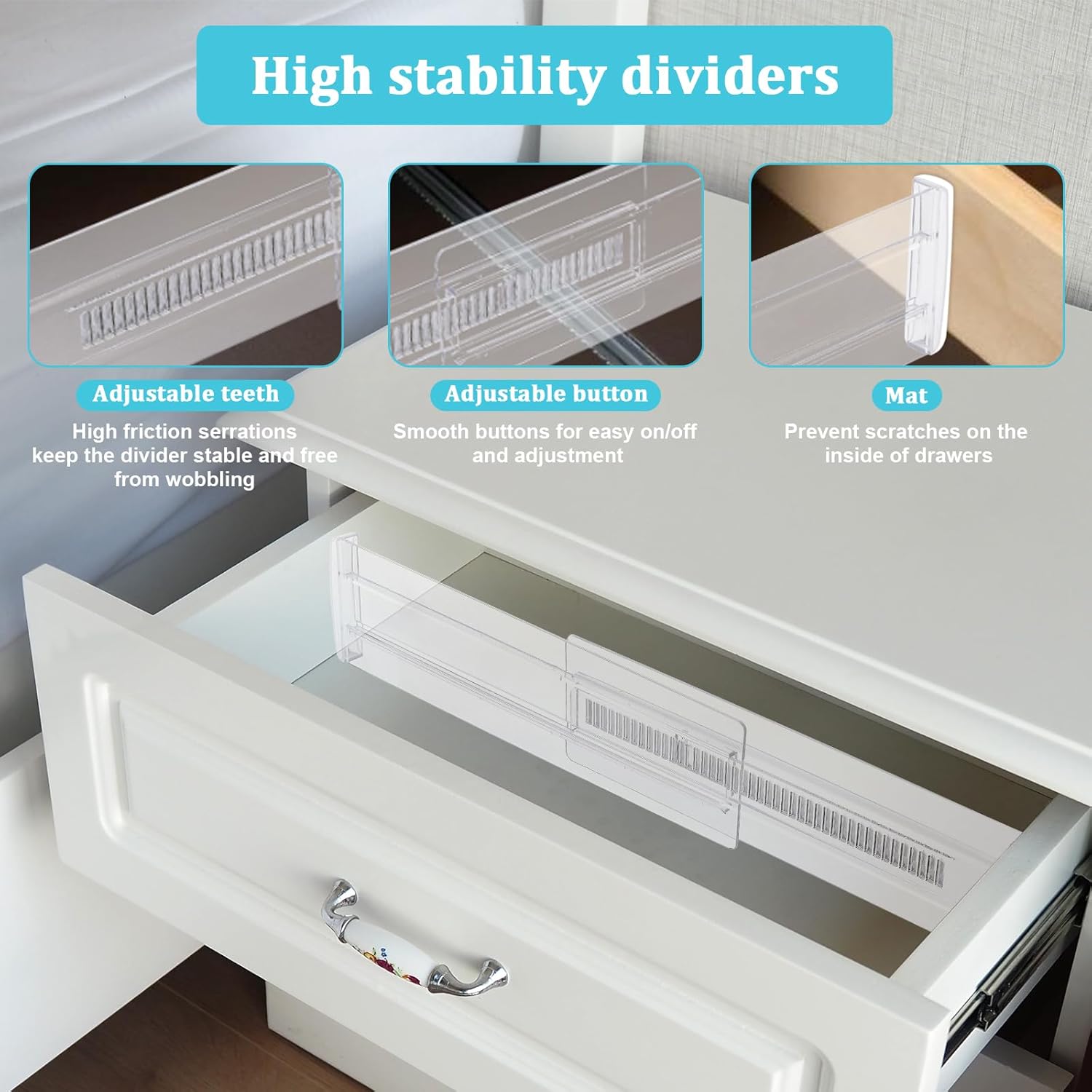 4/6/8/12 Pack Expandable Drawe - Kitchen Appliances Organizer ulasan dan harga