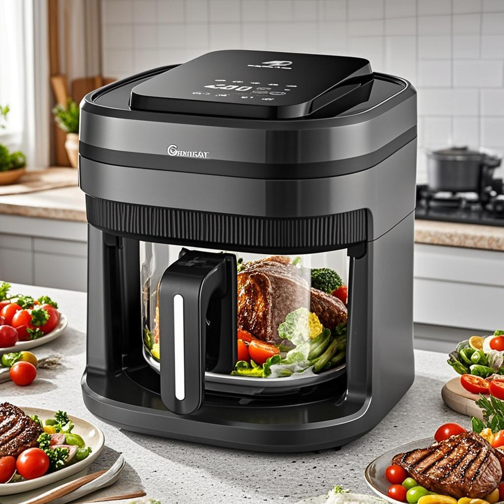 5L large-capacity electric air - Air Fryer 5L Digital ulasan dan harga
