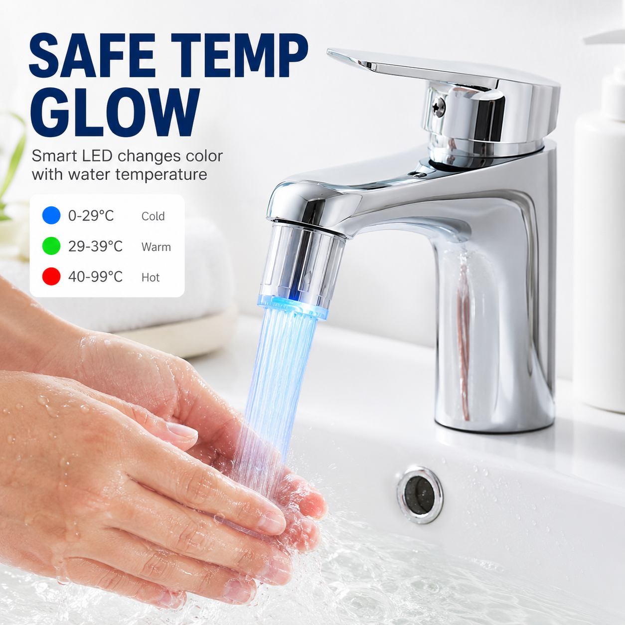 LED Temperature Control Faucet - Kitchen Appliances Offers ulasan dan harga