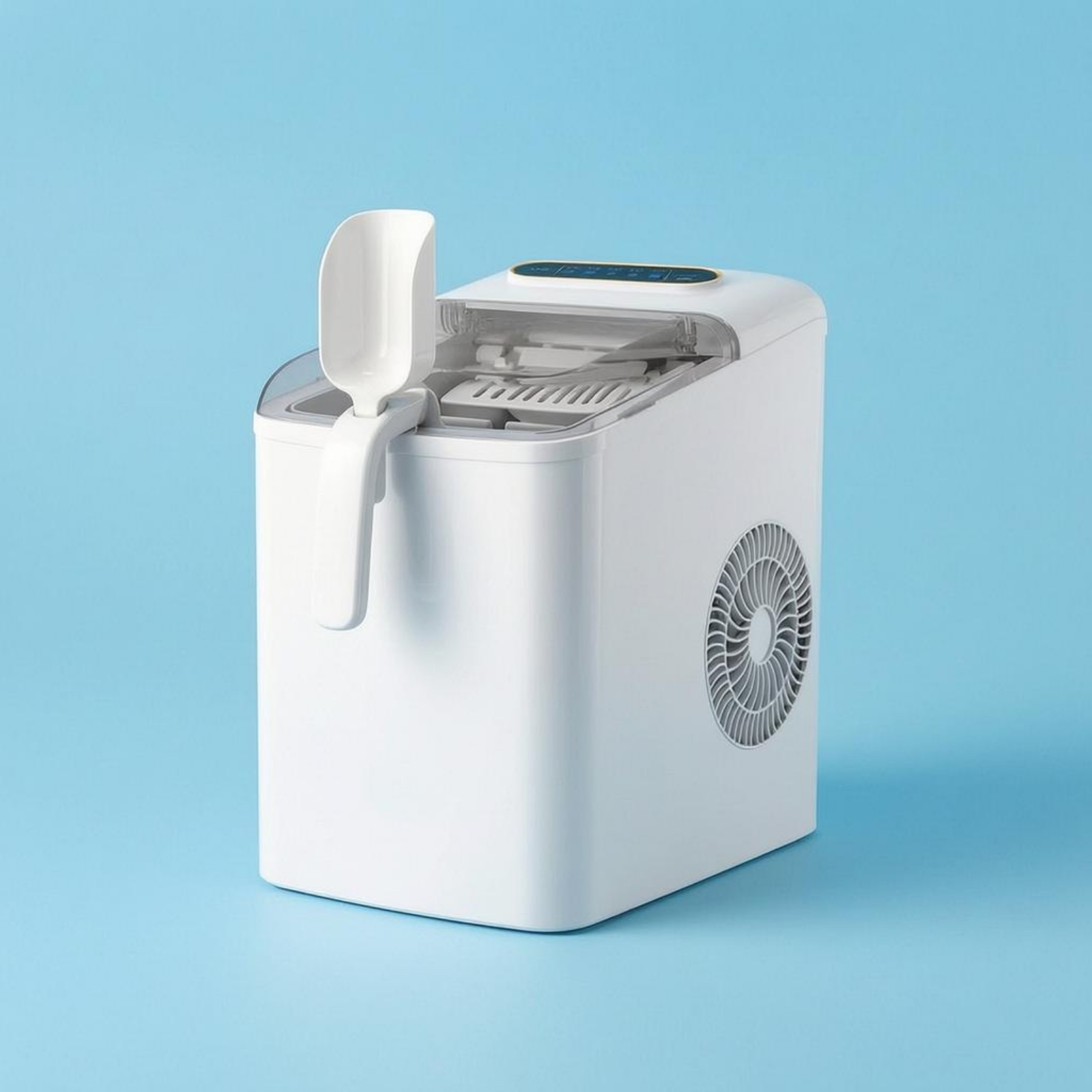 Compact Ice Maker Automatic Wh - Kitchen Appliances White ulasan dan harga