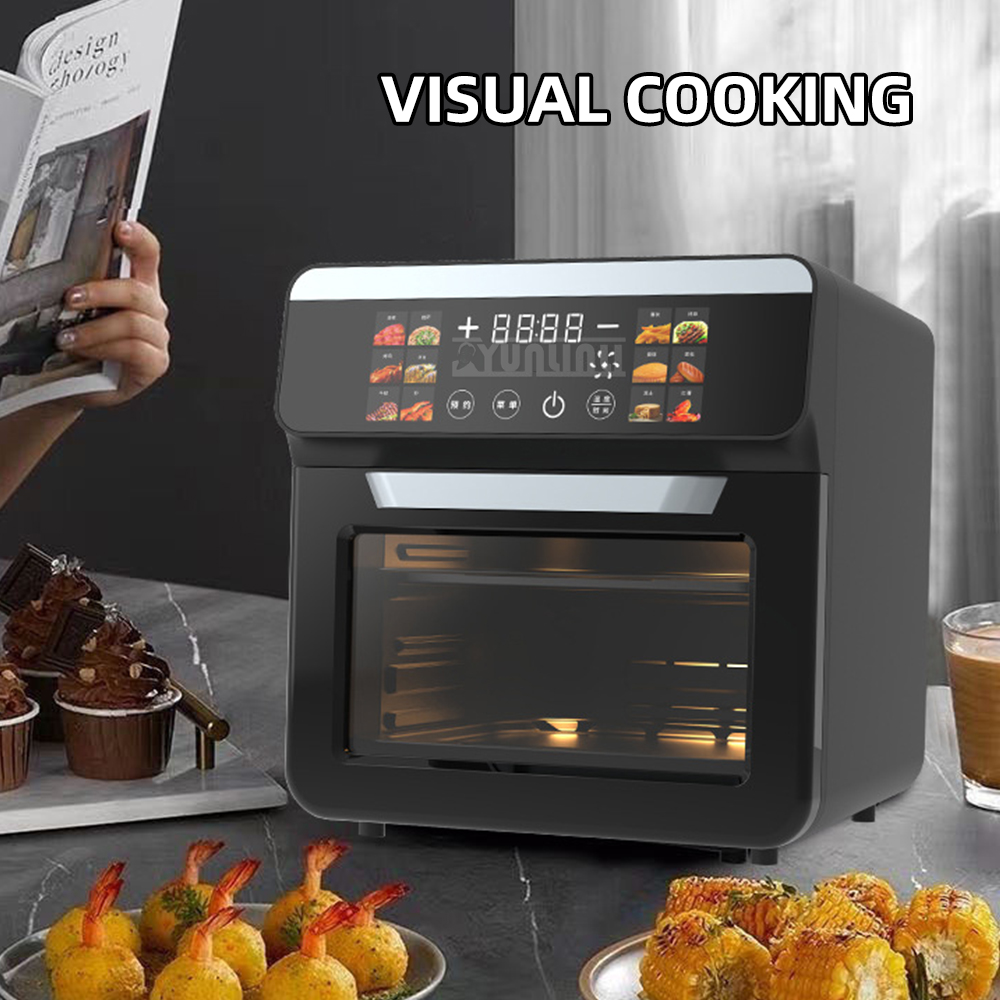 Touchscreen Electric Air Fryer - Kitchen Appliances B&Q ulasan dan harga